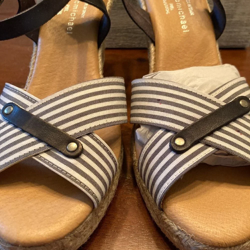 Eric Michael - Womens Tabitha Sandals size 41 New in Box - Picture 3 of 7